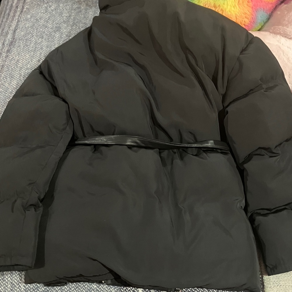 Maniere De Voir Black Puffer Jacket - Picture 14 of 14